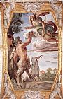 Annibale Carracci Canvas Paintings - Homage to Diana